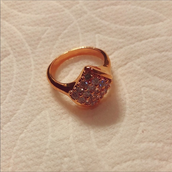 18kt Gold Filled Cz Ring - Picture 3 of 5